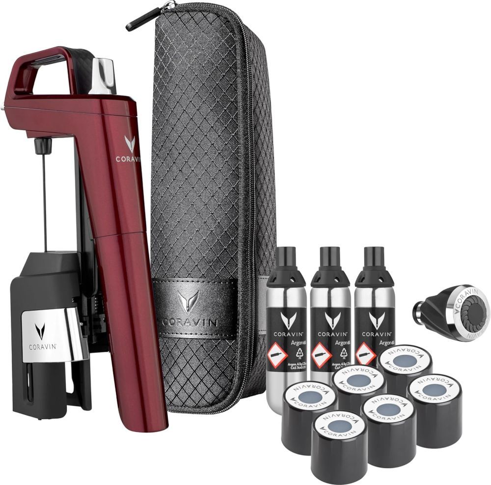 CORAVIN ΣΥΣΤΗΜΑ ΣΕΡΒΙΡΙΣΜΑΤΟΣ CORAVIN MODEL SIX PLUS HERMITAGE RED