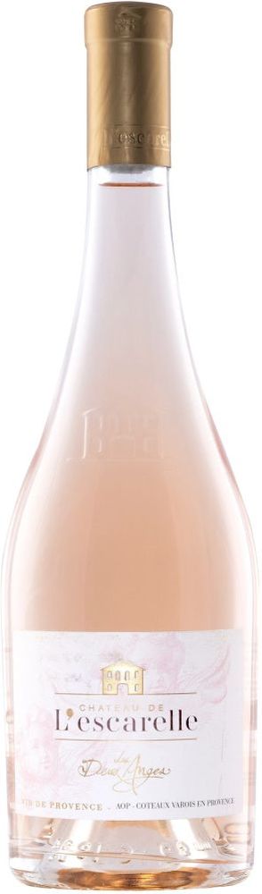 CHATEAU DE L ESCARELLE ΚΡΑΣΙ LES DEUX ANGES CHATEAU DE L'ESCARELLE (BIO) 2022 ΡΟΖΕ 750ML