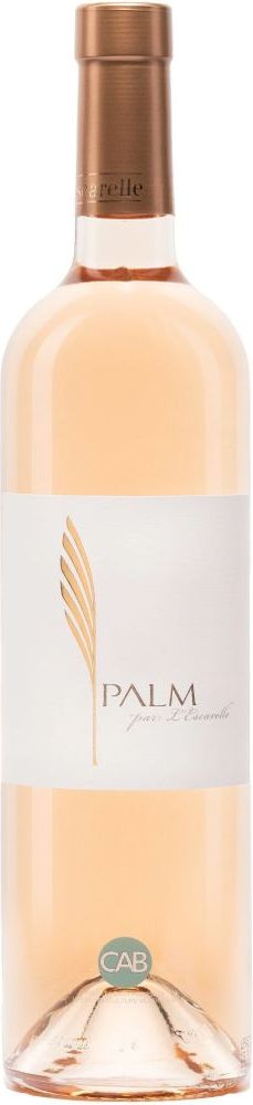 CHATEAU DE L ESCARELLE ΚΡΑΣΙ PALM CHATEAU DE L'ESCARELLE (BIO) 2022 ΡΟΖΕ 750ML