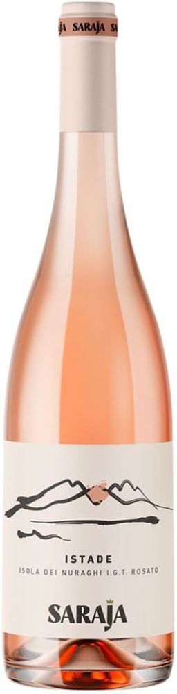 SARAJA ΚΡΑΣΙ SARAJA ISTADE ISOLA DEI NURAGHI IGT ROSATO 2023 ΡΟΖΕ 750ML