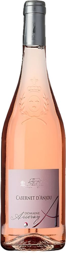 ΚΡΑΣΙ CABERNET D'ANJOU DOMAINE ASSERAY ΡΟΖΕ 750 ML