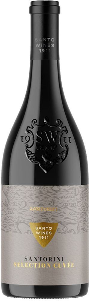 ΚΡΑΣΙ SANTORINI SELECTION CUVEE SANTO WINES 2023 ΛΕΥΚΟ 750ML SANTO WINES