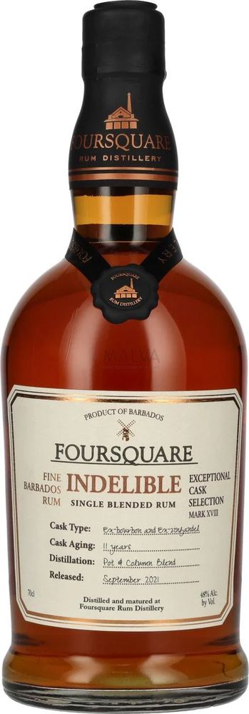 RUM FOURSQUARE INDELIBLE 750ML