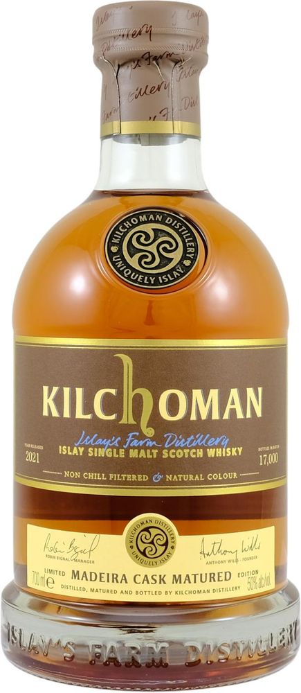 ΟΥΙΣΚΙ KILCHOMAN MADEIRA CASK MATURED 700ML