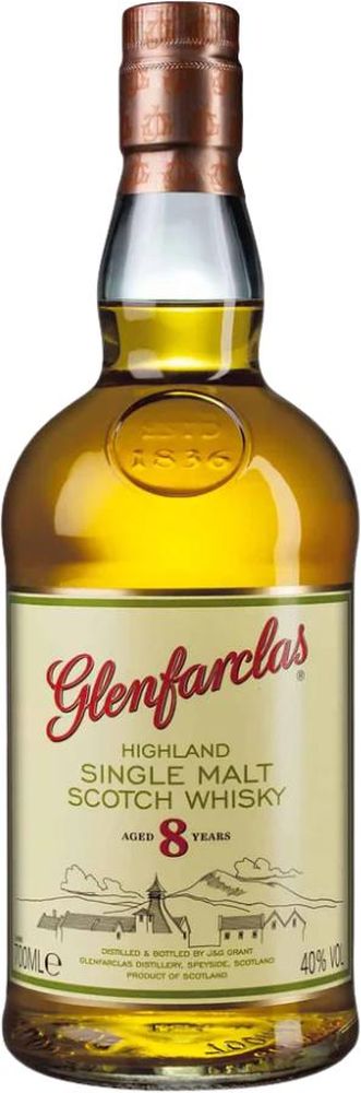 ΟΥΙΣΚΙ GLENFARCLAS 8 ΕΤΩΝ 700 ML