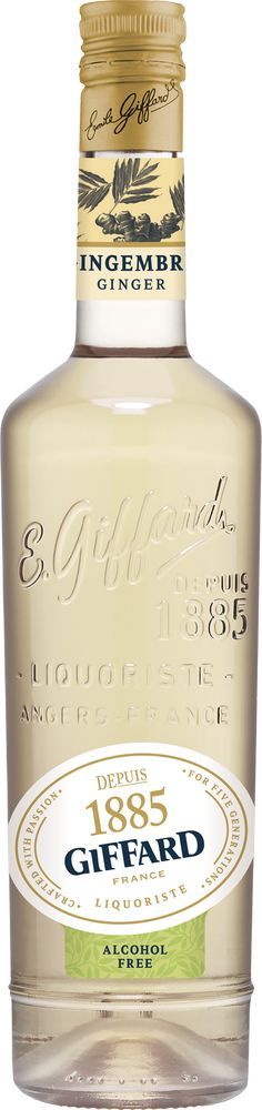 ΛΙΚΕΡ GINGER GIFFARD ALCOHOL FREE 700 ML