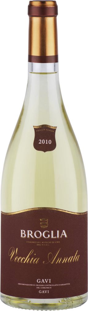 ΚΡΑΣΙ BROGLIA VECCHIA ANNATA GAVI DI GAVI DOCG 2010 ΛΕΥΚΟ 750 ML