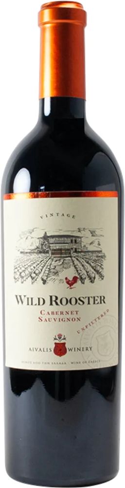 ΚΡΑΣΙ ΚΤΗΜΑ ΑΙΒΑΛΗ WILD ROOSTER CABERNET SAUVIGNON 2021 ΕΡΥΘΡΟ 750 ML