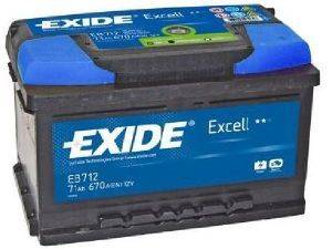   EXIDE EB712 71AH/670