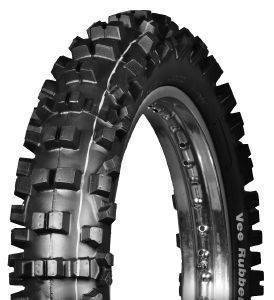   CROSS VEE RUBBER V-500 (INTER-MEDIUM) 120/100-18 68M (REAR)