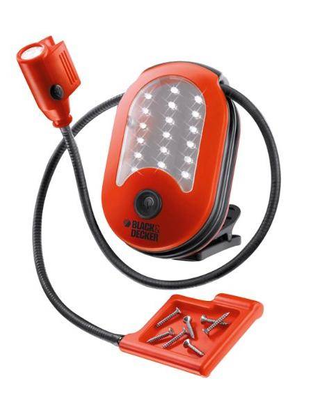ΜΑΓΝΗΤΙΚΟΣ ΕΥΚΑΜΠΤΟΣ ΦΑΚΟΣ 18 LED BLACK - DECKER BDHL18 BLACK AND DECKER