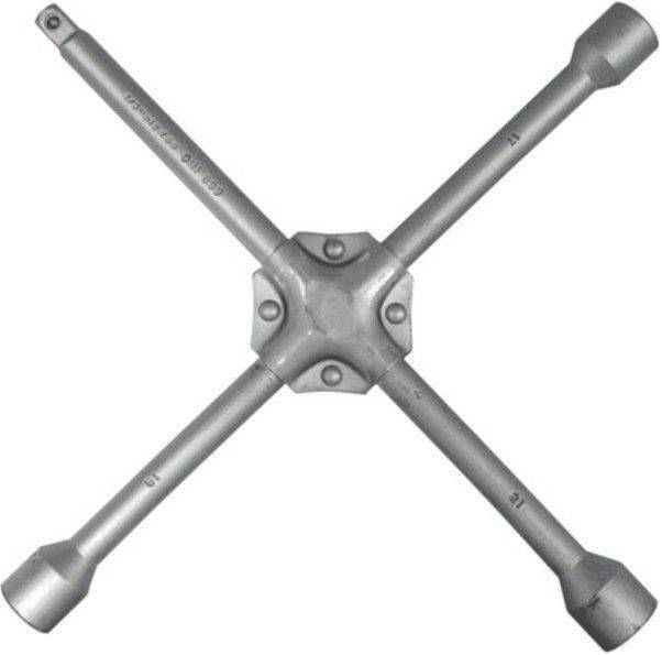 CARPOINT ΕΝΙΣΧΥΜΕΝΟΣ ΣΤΑΥΡΟΣ ΑΛΛΑΓΗΣ ΕΛΑΣΤΙΚΩΝ DIN 899 17,19,21MM 1/2" (0627003) CARPOINT