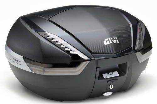 ΜΠΑΓΑΖΙΕΡΑ GIVI V47NNT CARBONTECH MONOKEY-REG 47L ΜΑΥΡΟ GIVI