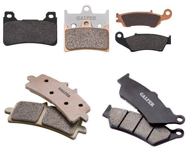 ΤΑΚΑΚΙΑ GALFER FD164 G1054 BLK (SEMI-METAL)