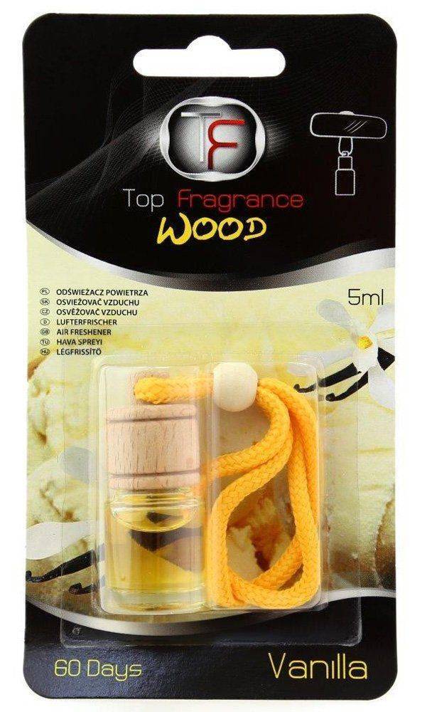 ΑΠΟΣΜΗΤΙΚΟ ΑΥΤΟΚΙΝΗΤΟΥ ΚΡΕΜΑΣΤΟ TOP FRAGRANCE WOOD ΒΑΝΙΛΙΑ TOP FRAGRANCE