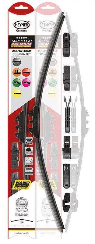 HEYNER ΥΑΛΟΚΑΘΑΡΙΣΤΗΡΑΣ SUPER FLAT PREMIUM 19"/48CM