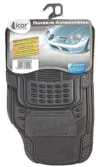 ΔΑΠΕΔΑ ΛΑΣΤΙΧΟ "COMFORT BLACK '' 2 ΤΜΧ ICAR