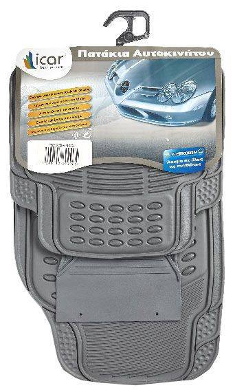 ΔΑΠΕΔΑ ΑΥΤΟΚΙΝΗΤΟΥ COMFORT GREY ΣΕΤ 5 ΤΜΧ NUMBER 1