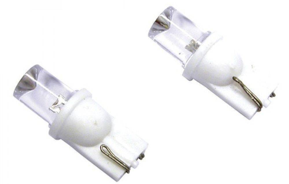2 ΛΑΜΠΕΣ Τ10 5W LED ΑΣΠΡΟ ΧΡΩΜΑ - CARPOINT (0740010)