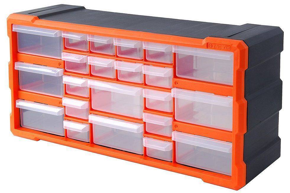 TACTIX ΕΡΓΑΛΕΙΟΘΗΚΗ ΣΥΡΤΑΡΙΕΡΑ TACTIX 22 ΣΥΡΤΑΡΙΩΝ 50Χ16Χ25 HIPS 320632
