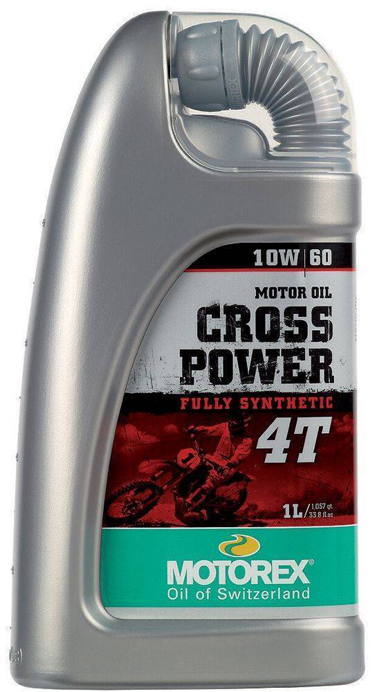 ΛΑΔΙ MOTOREX CROSS POWER 10W60 ΣΥΝΘΕΤΙΚΟ OFF ROAD 1L. MOTOREX