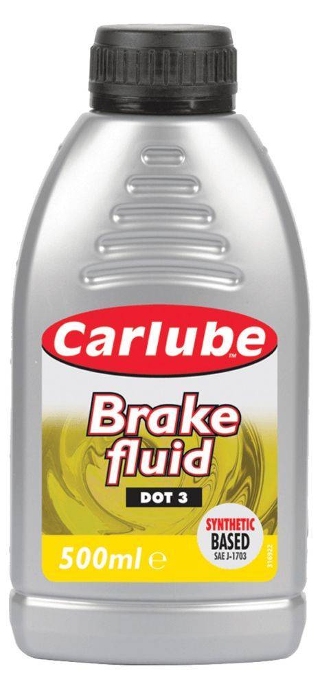 ΥΓΡΟ ΦΡΕΝΩΝ CARLUBE DOT 3 - FMVSS 116 / SAE J1703 500ML CARPLAN