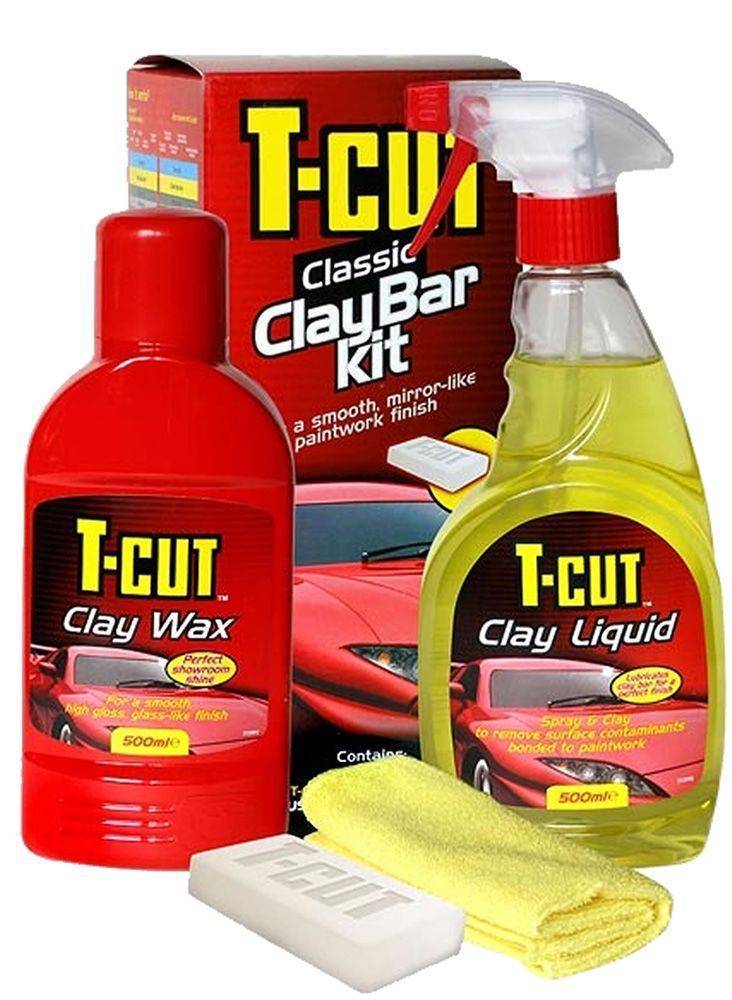 ΚΙΤ ΑΝΑΝΕΩΣΗΣ ΧΡΩΜΑΤΟΣ ΜΕ ΠΗΛΟ T-CUT CLAY BAR KIT T-CUT