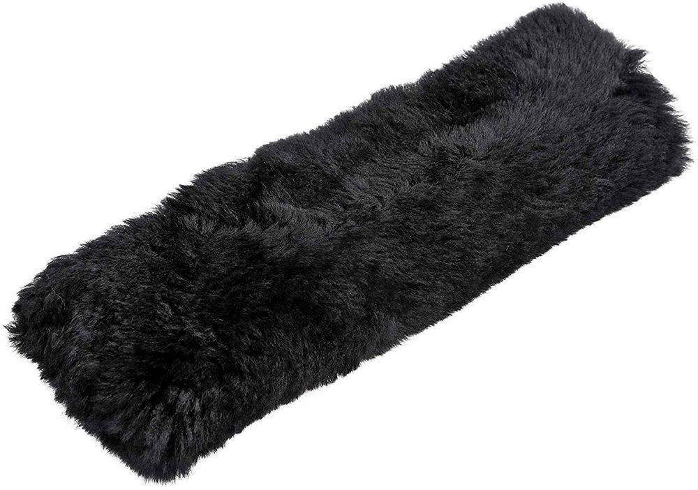 ΜΑΞΙΛΑΡΑΚΙ ΖΩΝΗΣ ΜΑΥΡΟ ΓΟΥΝΙΝΟ ΧΝΟΥΔΩΤΟ SHEEPSKIN 26X9MM LAMPA