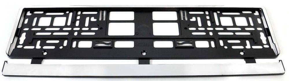 ΠΛΑΣΤΙΚΟ ΠΛΑΙΣΙΟ ΠΙΣΩ ΠΙΝΑΚΙΔΑΣ ΚΥΚΛΟΦΟΡΙΑΣ (ΧΡΩΜΙΟ) - 52 Χ 12,5 CM AMIO