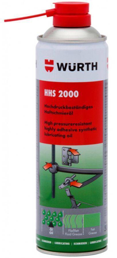ΗΜΙΣΥΝΘΕΤΙΚΟ ΛΙΠΑΝΤΙΚΟ WURTH HHS 2000 500ML (0893106) WURTH
