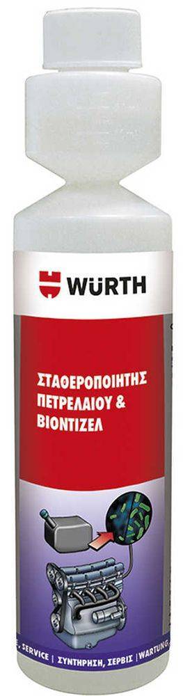 ΣΤΑΘΕΡΟΠΟΙΗΤΗΣ ΠΕΤΡΕΛΑΙΟΥ - ΒΙΟΝΤΙΖΕΛ WURTH 250ML (5861004250) WURTH