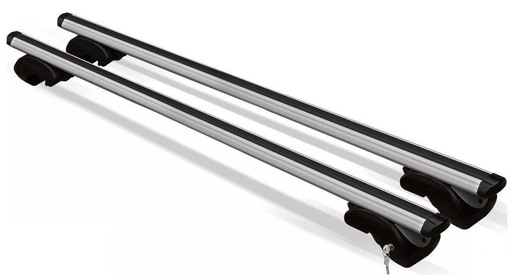 ΜΠΑΡΕΣ ΟΡΟΦΗΣ ΑΛΟΥΜΙΝΙΟΥ ΜΕ ΚΛΕΙΔΑΡΙΑ DOZER XL 135 CM MENABO (STANDARD RAILING) - 2 ΤΕΜ. UNIVERSAL