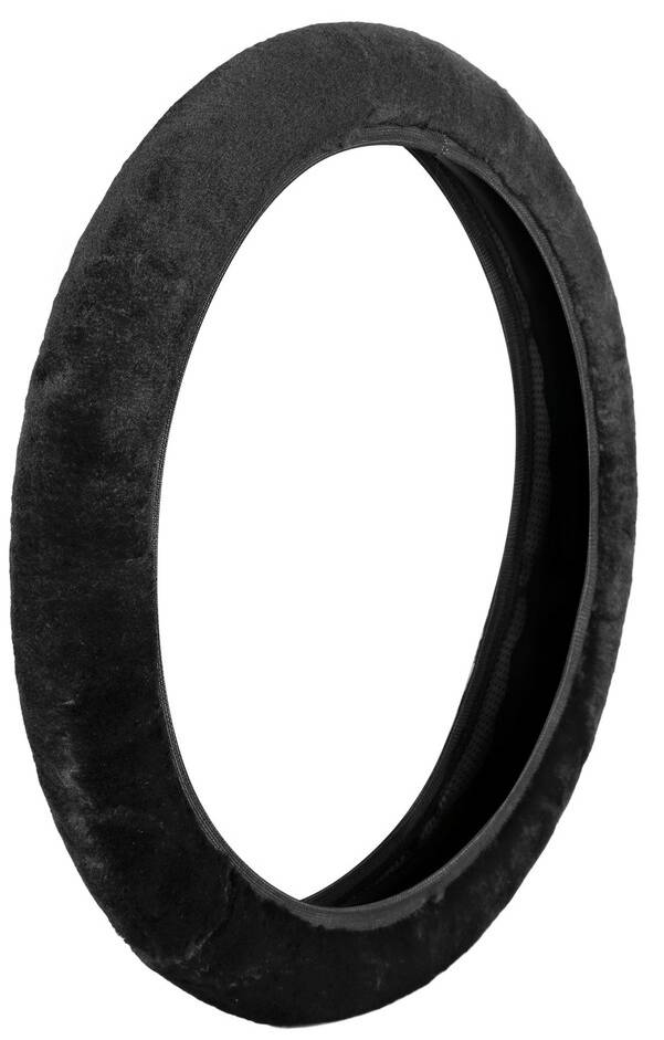 ΚΑΛΥΜΜΑ ΤΙΜΟΝΙΟΥ FANCY PLUSH 36>42 ΜΑΥΡΟ ΓΟΥΝΙΝΟ /ΧΝΟΥΔΩΤΟ