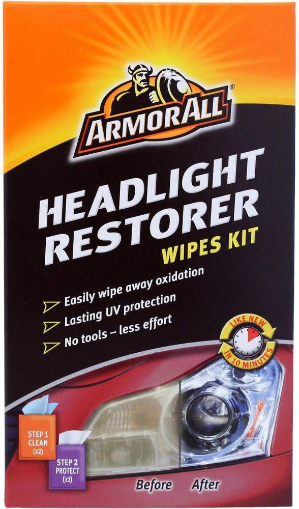 ΚΑΘΑΡΙΣΤΙΚΟ ΦΑΝΑΡΙΩΝ ARMOR ALL HEADLIGHT RESTORATION KIT
