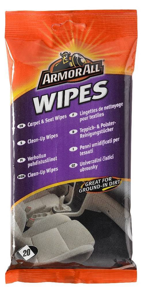 ΥΓΡΑ ΜΑΝΤΗΛΑΚΙΑ ΚΑΘΑΡΙΣΜΟΥ ARMOR ALL FLOW-PACK WIPES CLEAN UP 20 ΤΕΜ. ARMOR ALL