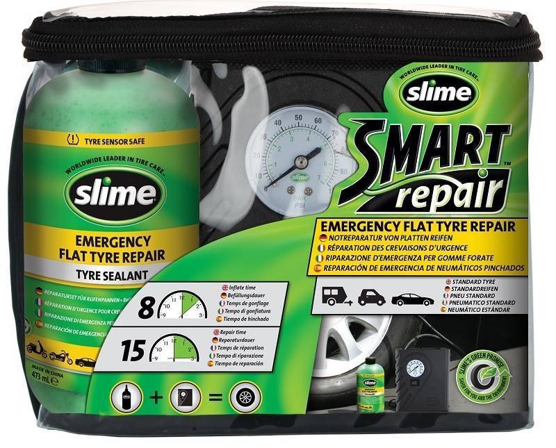 SLIME ΚΙΤ ΕΠΙΣΚΕΥΗΣ ΕΛΑΣΤΙΚΩΝ ΑΥΤΟΚΙΝΗΤΟΥ SLIME ΜΕ ΚΟΜΠΡΕΣΕΡ (CRK0305-IN)
