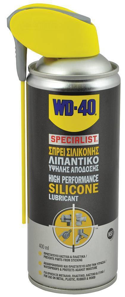 ΣΠΡΕΙ ΣΙΛΙΚΟΝΗΣ WD-40 SPECIALIST HIGH PERFORMANCE SILICONE SPRAY 400ML WD-40