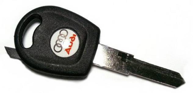 ΚΕΝΟ ΚΛΕΙΔΙ AUDI ΜΕ ΥΠΟΔΟΧΗ ΓΙΑ CHIP ΚΑΙ ΛΑΜΑ HU49T00 OEM