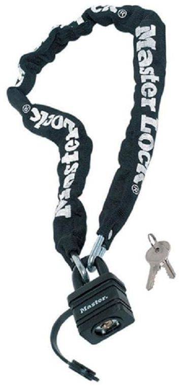 ΑΤΣΑΛΙΝΗ ΑΛΥΣΙΔΑ ΜΕ ΛΟΥΚΕΤΟ MASTERLOCK 0,9M Φ6MM ΜΑΥΡΟ (839000112)
