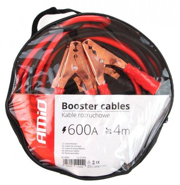 ΡΕΥΜΑΤΟΔΟΤΕΣ 600A 4M (ΚΑΛΩΔΙΑ ΦΟΡΤΙΣΗΣ ΜΠΑΤΑΡΙΑΣ) AMIO 01024