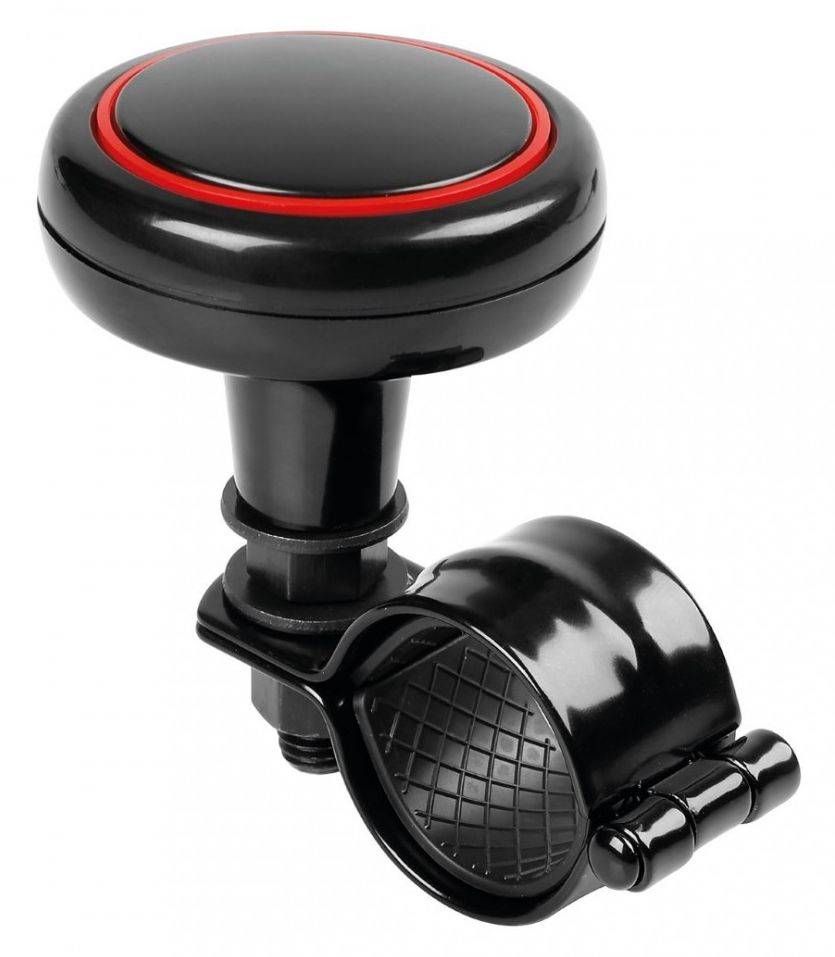 ΤΕΜΠΕΛΗΣ ΤΙΜΟΝΙΟΥ SPINNY RING LAMPA 60MM ΜΑΥΡΟ/ΚΟΚΚΙΝΟ (L0014.0) LAMPA