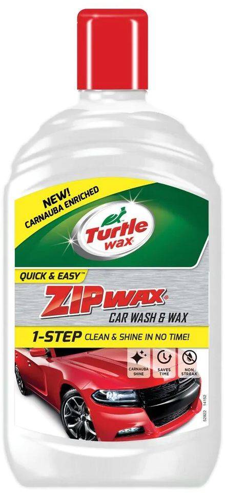 TURTLE WAX ΣΑΜΠΟΥΑΝ TURTLE WAX ΜΕ ΚΕΡΙ ZIP WAX 500ML (779794117)