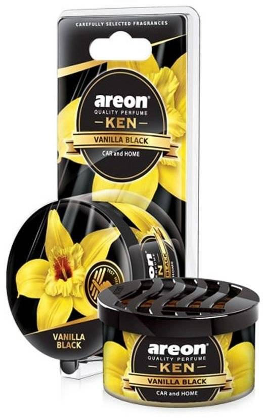 ΑΡΩΜΑΤΙΚΟ ΑΥΤΟΚΙΝΗΤΟΥ AREON KEΝ VANILLA BLACK 35GR (AKB14) AREON