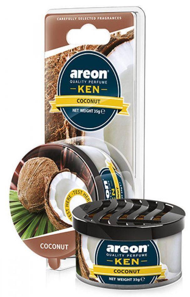 ΑΡΩΜΑΤΙΚΟ ΑΥΤΟΚΙΝΗΤΟΥ AREON KEΝ COCONUT 35GR (AKB13)
