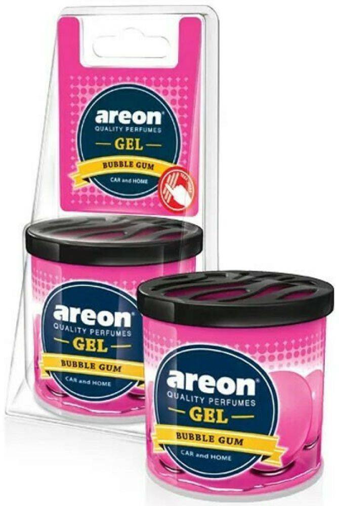 ΑΡΩΜΑΤΙΚΟ ΑΥΤΟΚΙΝΗΤΟΥ AREON GEL BUBBLE GUM 80GR (GCK10)