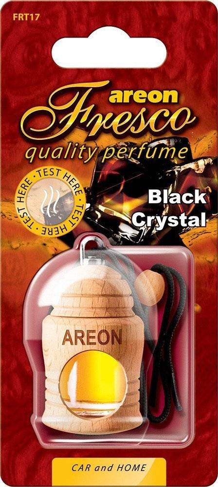 ΑΡΩΜΑΤΙΚΟ ΑΥΤΟΚΙΝΗΤΟΥ AREON FRESCO BLACK-CRYSTAL- FRTN 17 AREON