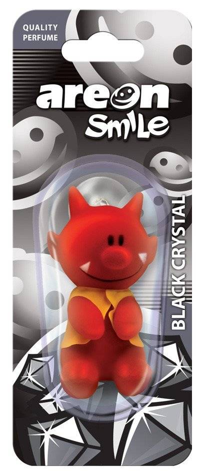 ΑΡΩΜΑΤΙΚΟ ΑΥΤΟΚΙΝΗΤΟΥ AREON-SMILE-BLACK-CRYSTAL ASB 03 AREON