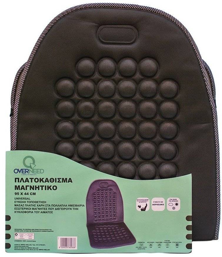 ΠΛΑΤΟΚΑΘΙΣΜΑ OVERNEED ΜΑΓΝΗΤΙΚΟ ΠΟΛΥΕΣΤΕΡΙΚΟ ΜΑΥΡΟ 95X44CM (A82668) OVERNEED