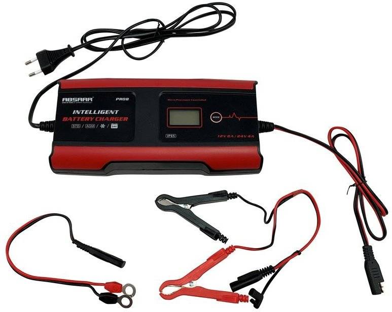 ΦΟΡΤΙΣΤΗΣ ΜΠΑΤΑΡΙΑΣ ΑΥΤΟΚΙΝΗΤΟΥ ABSAAR PRO 8.0 8A 12/24V ABSAAR (0635678)