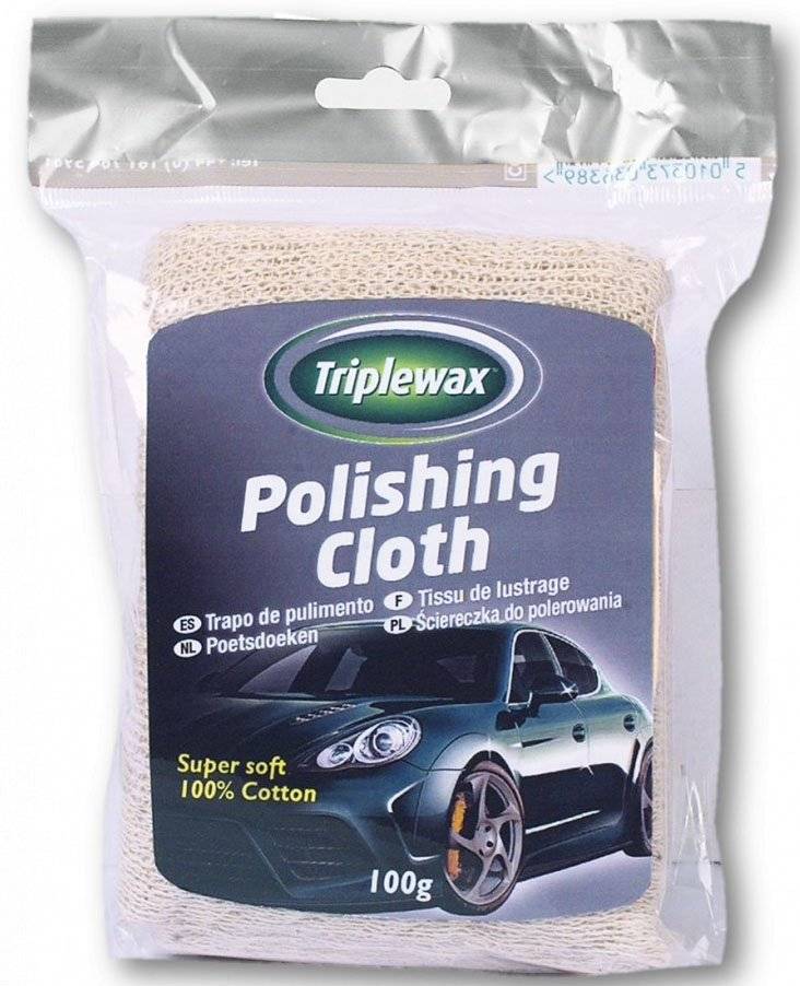 ΠΑΝΙ ΓΙΑ ΓΥΑΛΙΣΜΑ CARPLAN ΒΑΜΒΑΚΕΡΟ TRIPLEWAX POLISHING CLOTH CARLINEA